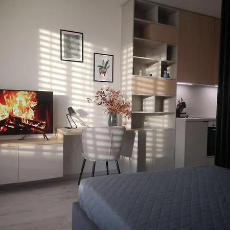M&M1 Studio Apartment Near Center - Free Garage Parking - Ac * Koszyce